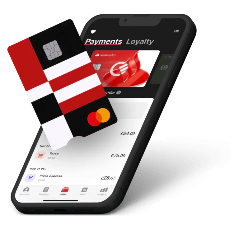 Connecting a payment card to an Astari wearable
